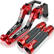 for Y&amaha FZ8 2010-2018 Motorcycle Adjustable Brake Clutch Levers Handbar Hand Grips FZ 8 2011 2012 2013 2014 2015 2016 2017