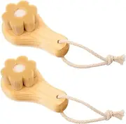 BESTYASH Travel-friendly Face Exfoliating Brushes Set Soft Bristles Facial Cleansing Tool