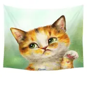 Funny Cats Whatever the Unsatisfied Kitten Tapestry