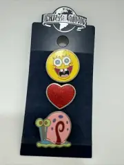 Universal Studios SpongeBob SquarePants & Gary Pin Set