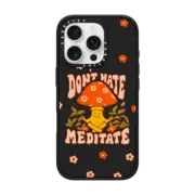 iPhone 16 Pro Impact Case MagSafe Compatible Meditate Mushroom