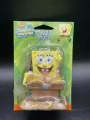 Spongebob Squarepants Candle Treasure Chest Cake Topper 2002 Vintage Nickelodeon