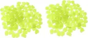 SUPVOX 2sets Outdoor Decor Luminous Pebbles Stones Fish Tank Garden Rocks Decor Glowing Pebbles Aquarium Stones 100pcs*2