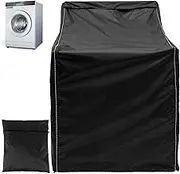 Waterproof Washing Machine Cover - 210D Oxford Cloth Heavy-Duty Protection for Top-Loading and Front-Loading Washers and Dryers With Zipper