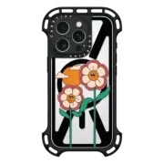 iPhone 16 Pro Ultra Bounce Case MagSafe Compatible Kind Flowers