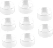 8pcs Manicure Stamping Tools Set Nail Art Kit for Home Diy Nail Polish Seals and Stamping Tools