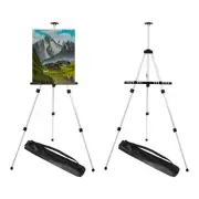 Easel Stands for Display Portable Painting Easel, 2Pack, 2, Silver