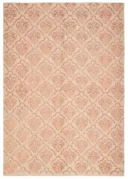 Vintage Hand Woven Kilim Rug 5'1" x 7'3" Traditional Wool Carpet
