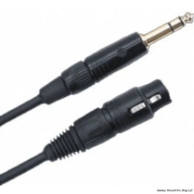 Accu-Cable XL4-12 1/4 TRS Male to XLR Female, 12 ft