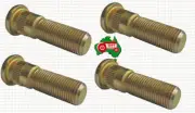 4 x Rear Wheel Studs Stud Fits for Massey Ferguson TEA20 TED20 TE20 TEF20 Fergy