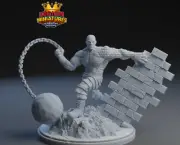 Absorbing Man Resin Sculpture Statue Model Kit Marvel Unpainted/Unassembled