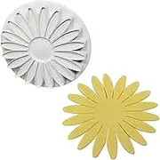 PME Veined Sunflower Daisy Gerbera Floral Plunger Cutter, 105 mm Size
