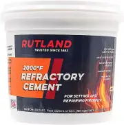 Rutland 610 Refractory Cement, 64 Fl Oz