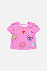 BABIES SHORT SLEEVE TEE RAINBOW ROADS