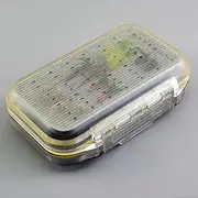 YAZHIDA | Waterproof fly box | Send 14 flies | Box size 5 * 3.5 * 1.5 inch |14 Pcs Flies