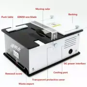 8000RPM Mini precision table saw Handmade Woodworking Bench DIY Bench cutter