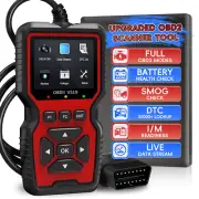 OBD2 Scanner Live Data Professional Mechanic OBDII Diagnostic Code Reader Tool f