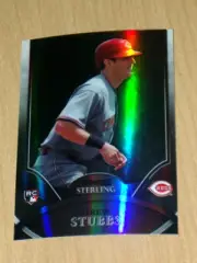 2010 Bowman Sterling BLACK refractor Drew Stubbs /25