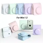 Carry Case for Fujifilm Instax Mini 12 Camera Accessories Portable Bag + Strap