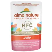 Almo nature HFC Jelly Tuna and Chicken Fillet with Ham - 55GR