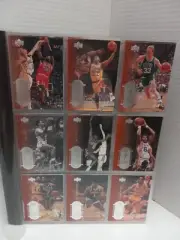1999/2000 UPPER DECK COMPLETE SET 1-90 CARDS INCLUDED (17 JORDAN CARDS) IN SET.