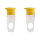 Set of 2 Efficient Handheld Lemon and Lime Juicer for Healthy Handmade Drink