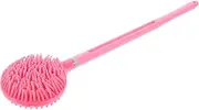 TOVINANNA Long Handle Bath Brush Set 2-in-1 Massage Shower Back Scrubber for Adults Boys and Girls