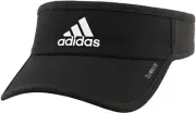 NEW! adidas Men's Superlite Performance Golf/Tennis/Running Visor-Black/White