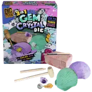 3 IN 1 GEM & CRYSTAL DIG KIT