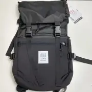 Topo Designs Rover Pack Classic Black Backpack Laptop Bag Commuter Outdoors 20L