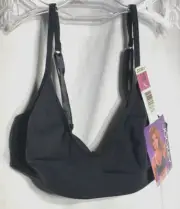 Vntg Jockey Soft Cup without wires Cotton Bra Women's #1672 Black 36B
