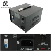 1500W Step Up/Down 110v-220v/220v-110v Voltage Converter Transformer