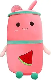 20 Inch Cute Plush Boba Milk Tea Stuffed Teacup Pillow Soft Bubble Tea Cup Plushie Toy Kawaii Cartoon Kids Home Decor Original