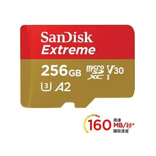 【EC數位】SanDisk Extreme microSD UHS-I V30 32GB 256GB 記憶卡