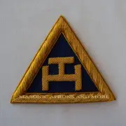 Royal Arch Provincial Apron Badge (Triple Tau Embroidered)(MA6007)