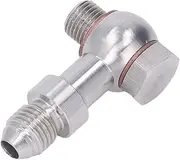 NDNCZDHC Oil Feed Banjo Bolt Kit Turbocharger Restrictor Replacement for EVO 1‑10 4G63T 4B11T Engine