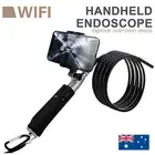 1080P Handheld 8LED Endoscope Waterproof Inspection Camera monitor borescope 3M