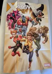 HUGE X-Men Gold Promo Poster Marvel 2017 Storm Nightcrawler Shadowcat 36x24" NEW