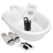 Ionic Foot Bath Detox Machine with Slipper, Portable Ionic Foot Detox Chi Cle...