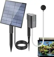 Pond Aerators for Outdoor Ponds – Solar Powered Air Pump for Aquarium & Fish Pond | Energy-Efficient Bubbler for Water Circulation, Outdoor Tank Aerator, Portable Pond Oxygen Pump System