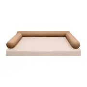 |COVER ONLY| STYLE 6 Twin Bolster Pillow Daybed Porch Swing Knife Edge AD104
