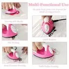 Portable Mini Ironing Machine, Mini Heat Press Quick Heating, Safe and Blue