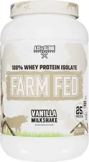 Axe & Sledge Farm Fed V2 100% Whey Protein Isolate Vanilla Milkshake 2LB New