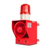 YASONG SLA-05B Model Industrial Alarm Siren, 12 Horn Tones, 0-130dB, AC110V-1...