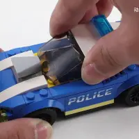 在飛比找Yahoo!奇摩拍賣優惠-極致優品 LEGO樂高城市組系列60242警察公路大追捕小顆