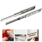2 Pcs Drawer Replacement Parts Slides Heavy Duty Shelf Tracks