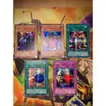 遊戲王 G5半鑽一套 G5-01黑衣大賢者G5-02大盾守護者G5-03手牌交換G5-04天使的骰子G5-05惡魔的骰子