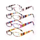 Small Rectangle Spring Hinges Reading Glasses +1.0 1.5 2.0 2.5 3.0 3.5 Men Women