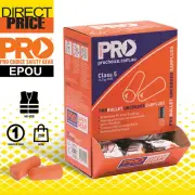 ProChoice Pro Bullet PU Earplugs UnCorded (200 pairs) - Orange