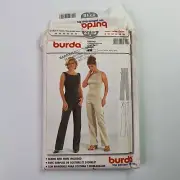 Burda 2715 Sewing Pattern Womens One Piece Jumpsuits Size 8 - 18